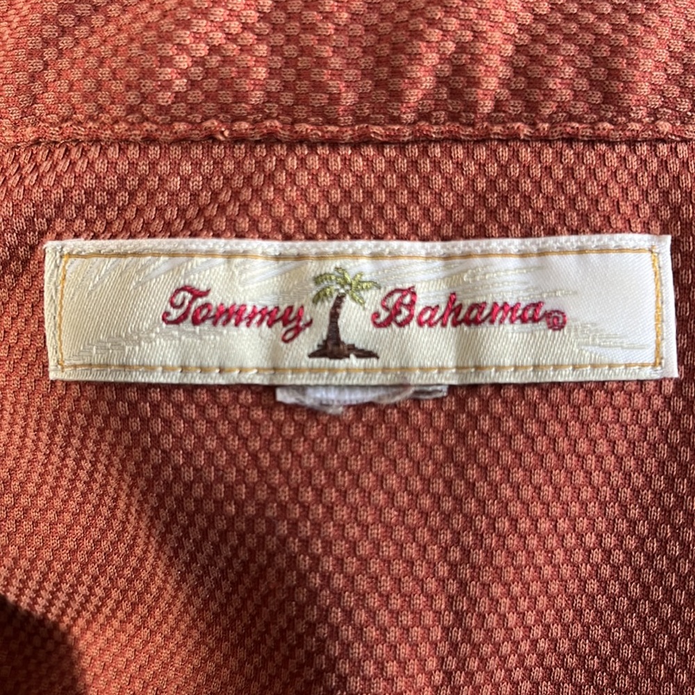 Tommy Bahama Polo Long Sleeved  Medium/Large. Check Measurements - Picture 6 of 6